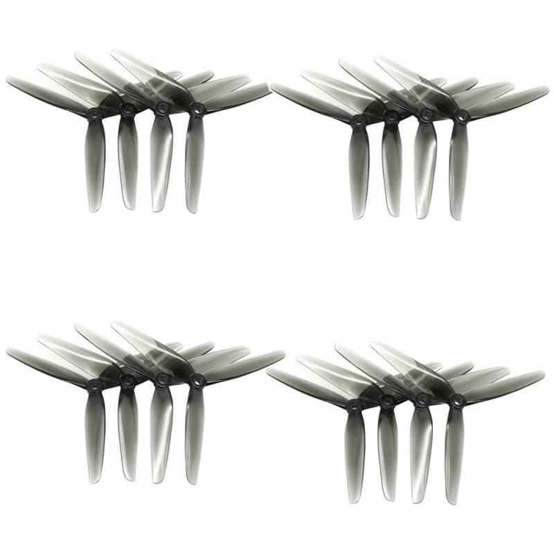 Zubehör für Drohnenpropeller 4/8 Paar 7X3,5X3 7035 3-Blatt-PC-Propeller, kompatibel mit RC 7-Zoll-Langstrecken-Drohnenteilen(8 Pair) von KIOOS