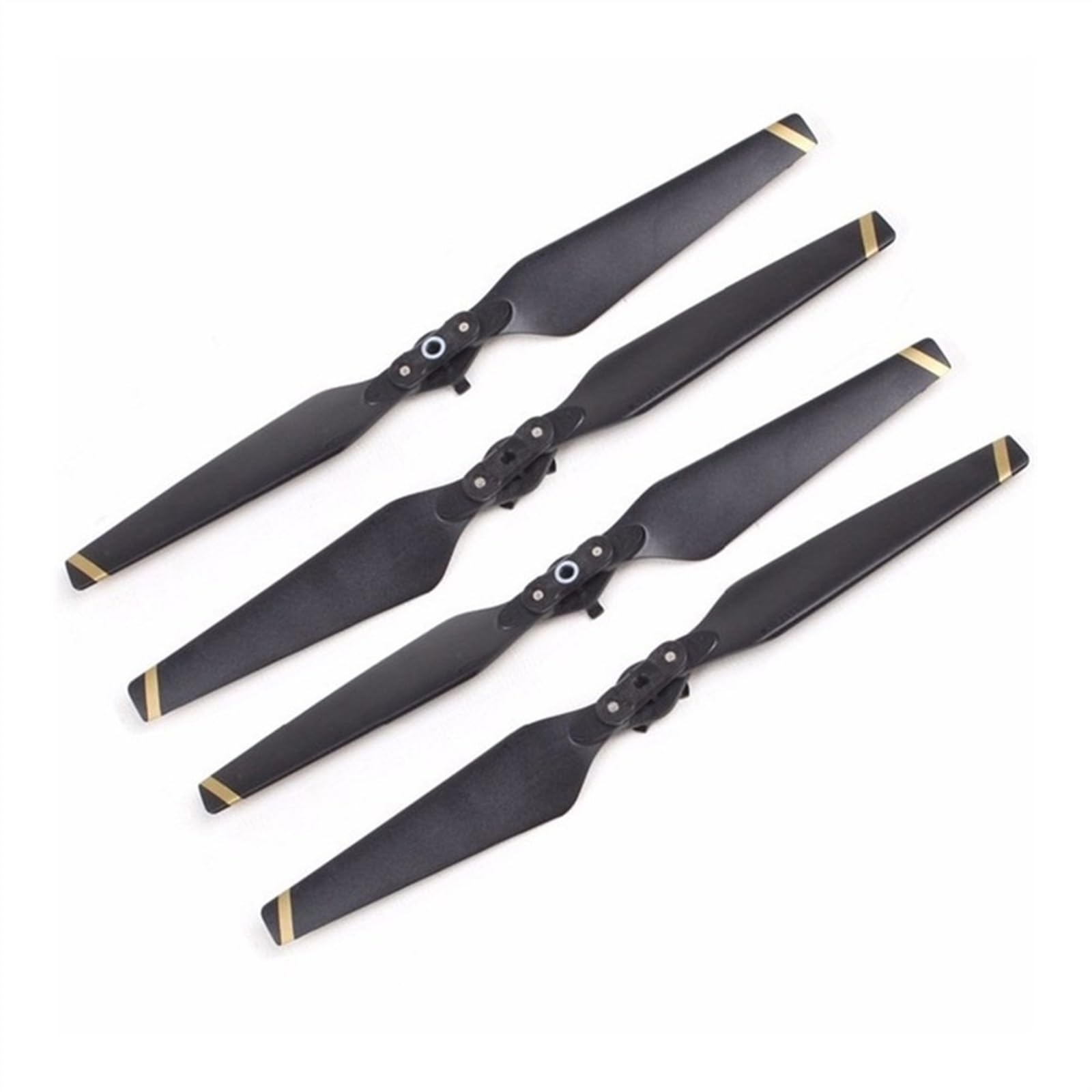 Zubehör für Drohnenpropeller 4/8 Pcs 8330F/Fit for Mavic Pro Propeller Ersatz Klinge CCW/CW Carbon Fiber Composite Geräuscharm Basis flügel Drone Ersatzteile(4pcs gold) von KIOOS