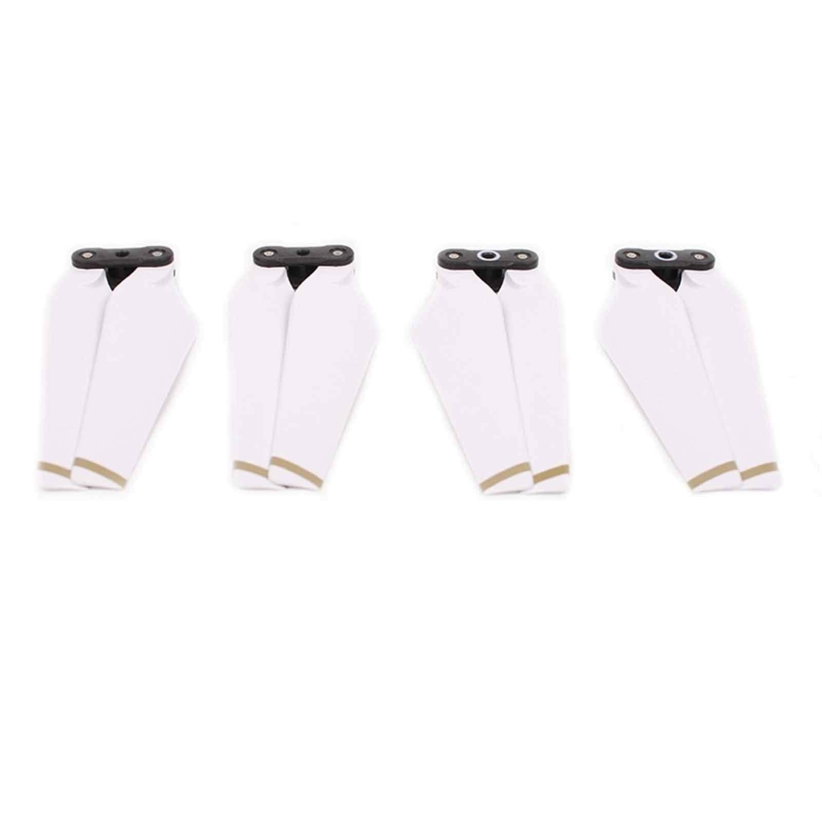 Zubehör für Drohnenpropeller 4/8 Pcs 8330F Kompatibel Mit Pro Propeller Ersatz Klinge CCW/CW Carbon Faser Verbund Geräuscharm Basis Flügel Drone ersatzteile(4pcs white) von KIOOS