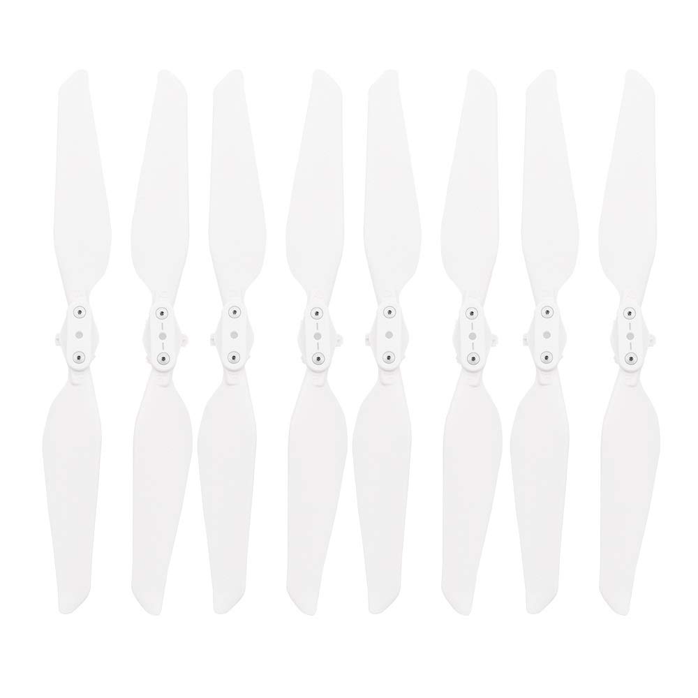 Zubehör für Drohnenpropeller 4/8 stücke Quick Release Propeller/Fit für FIMI X8SE X8 SE 2020 DRONE Ersatzklinge Faltende Requisiten Ersatzteile Zubehör Flügelventilator(8pcs white) von KIOOS