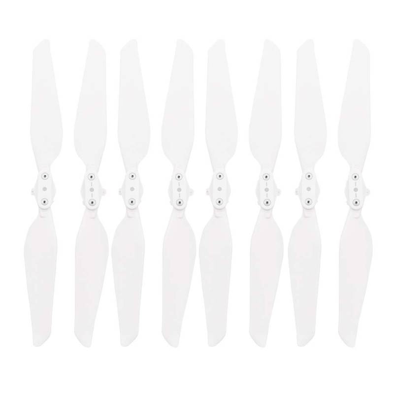 Zubehör für Drohnenpropeller 4/8 stücke Quick Release Propeller/Fit für FIMI X8SE X8 SE 2020 DRONE Ersatzklinge Faltende Requisiten Ersatzteile Zubehör Flügelventilator(8pcs white) von KIOOS