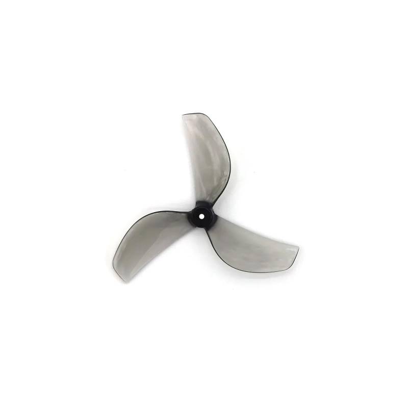 Zubehör für Drohnenpropeller 4 Paar 8 Stück 45 mm 3-Blatt-PC-Propeller 1 mm 1,5 mm kompatibel mit RC Racing 1,8 Zoll(8pcs 45MM Gray 1.5mm) von KIOOS