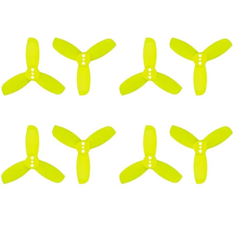 Zubehör für Drohnenpropeller 4 Paare / 8 Paare / 12 Paare Propeller Compatible With Hulkie 1940 1.9x4.0 Tri-Blade 3 Blade Propeller Kompatibel Compatible With 1104 1105 Compatible With Rennquadcopter( von KIOOS