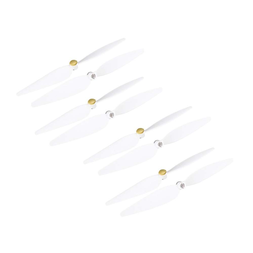 Zubehör für Drohnenpropeller 4 Paare 10 Zoll RC Propeller Weiß Pervane Drone Blade Propeller Zubehör Kompatibel mit Xiaomi Mi Drone 4k Propeller von KIOOS