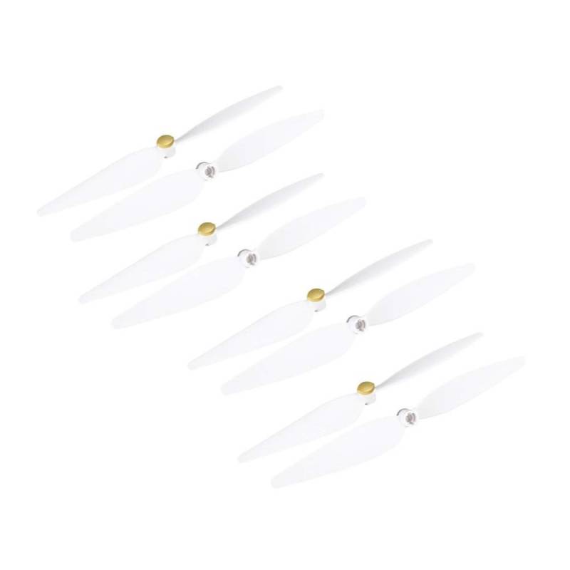 Zubehör für Drohnenpropeller 4 Paare 10 Zoll RC Propeller Weiß Pervane Drone Blade Propeller Zubehör Kompatibel mit Xiaomi Mi Drone 4k Propeller von KIOOS