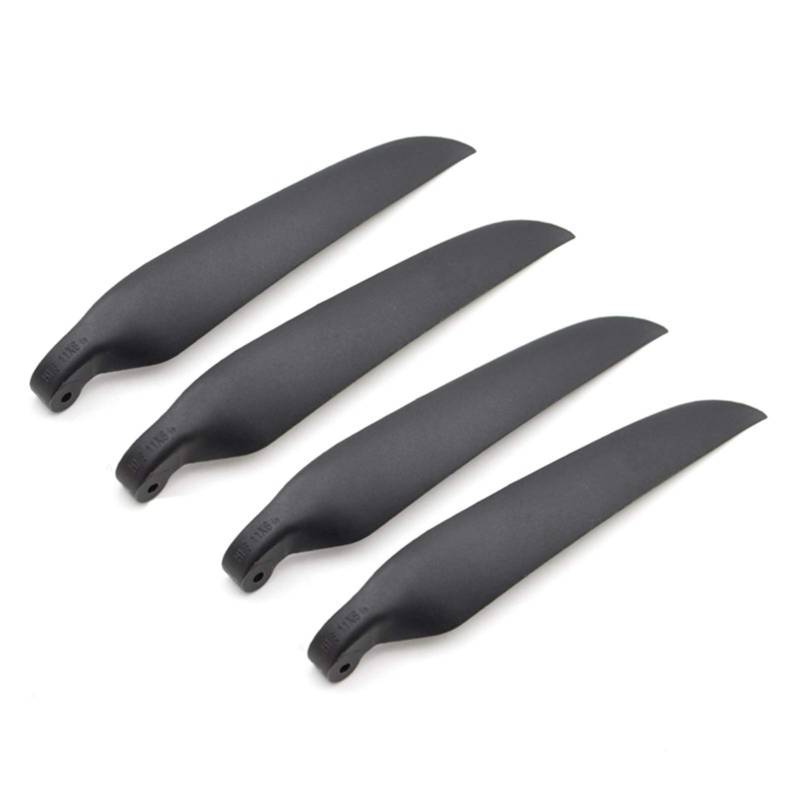 Zubehör für Drohnenpropeller 4 Stücke Ersatzpropeller Compatible With Hy Elektrische Modell Gleiter Flaining Faltpaddel Dia 7-11inch Schwarz Falten Propeller Compatible With Rc Flugzeugteile(2 pairs 6 von KIOOS