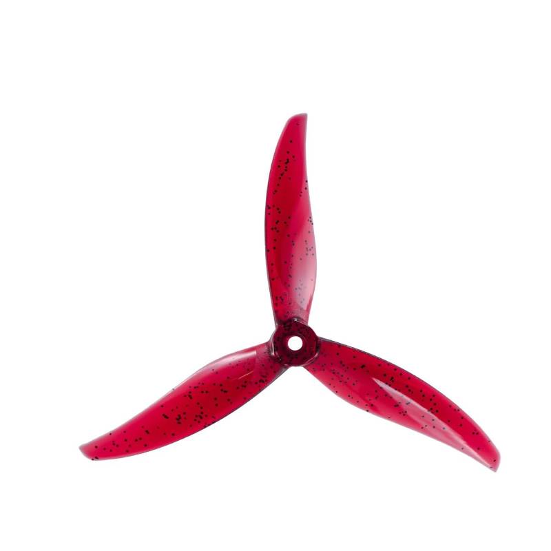 Zubehör für Drohnenpropeller 4 stücke/2pairs 5127,5 5 zoll 3 Klinge/Tri-Blade Propeller Props FPV Freestyle for FPV Racing Freestyle Drone Teile(2 pair Phoenix Red) von KIOOS