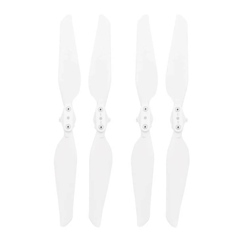 Zubehör für Drohnenpropeller 4 stücke Propeller Quick-Release Faltbare Requisiten Propeller Zubehör Requisiten RC Quadcopter Ersatzteile Kompatibel Mit X8 SE X8SE(White) von KIOOS