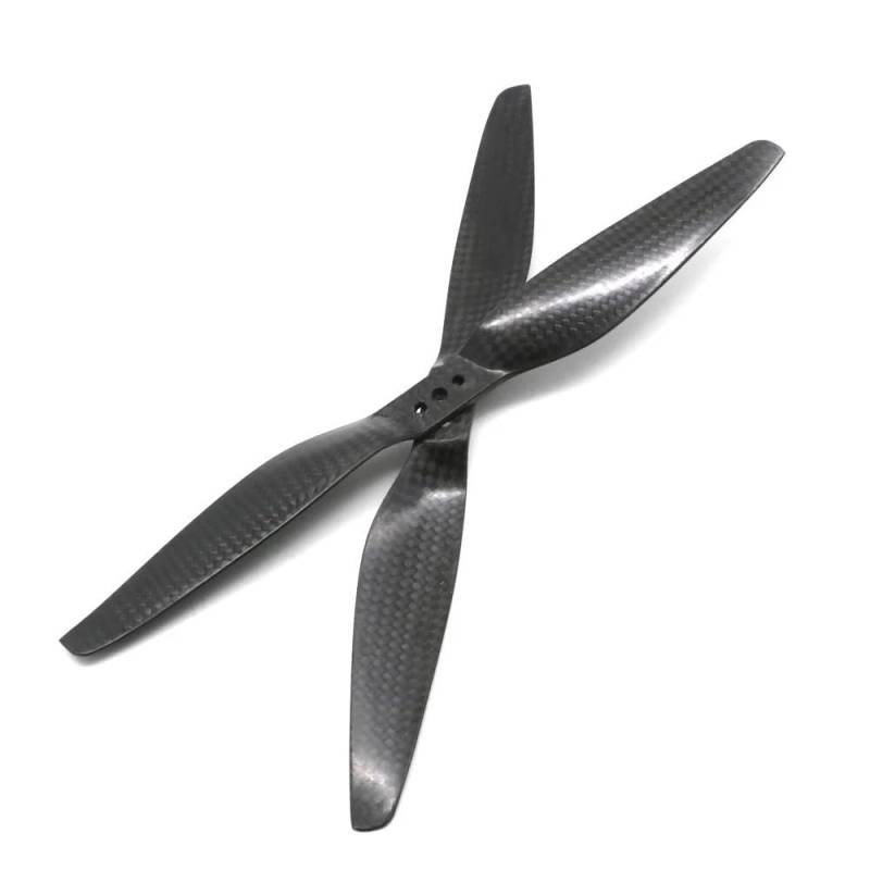 Zubehör für Drohnenpropeller 4 teile/los 3K Carbon Propeller 8055 9055 1055 1155 1255 1355 1455 1555 Kompatibel Mit Motor Quadcopter (2 Paar)(9055) von KIOOS