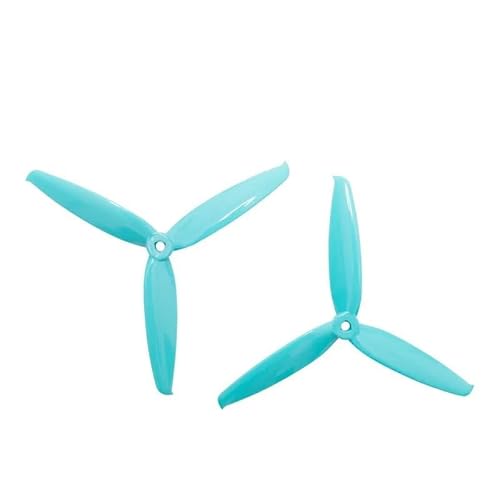 Zubehör für Drohnenpropeller 5 Farben 6042 6,0x4,2 FPV PC 3 Propeller Propellerblatt CW CCW Welle durch die Maschine Mehr Spezialmotor 2407(Red 2pair) von KIOOS