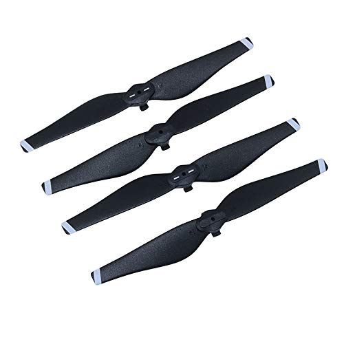 Zubehör für Drohnenpropeller 5332S Drone Ersatz Propeller Klinge CCW/CW Carbon Faser Verbund Geräuscharm Klinge/Fit for Mavic Luft Drone quadcopter Ersatzteile(Set of 4 White) von KIOOS