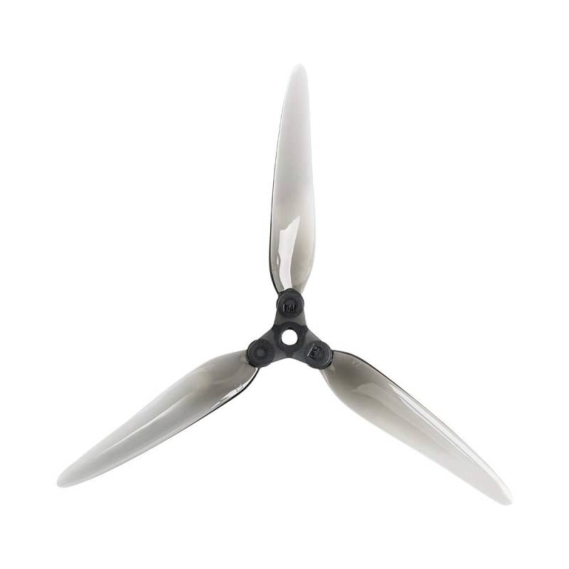 Zubehör für Drohnenpropeller 6 Paare kompatibel mit F7 7-Zoll-Faltpropellern Langstrecken-3-Blatt-Propeller for RC-Drohne FPV kompatibel mit Racing Nazgul5 XL5 SL5 aufgerüstet(6Pairs Grey) von KIOOS