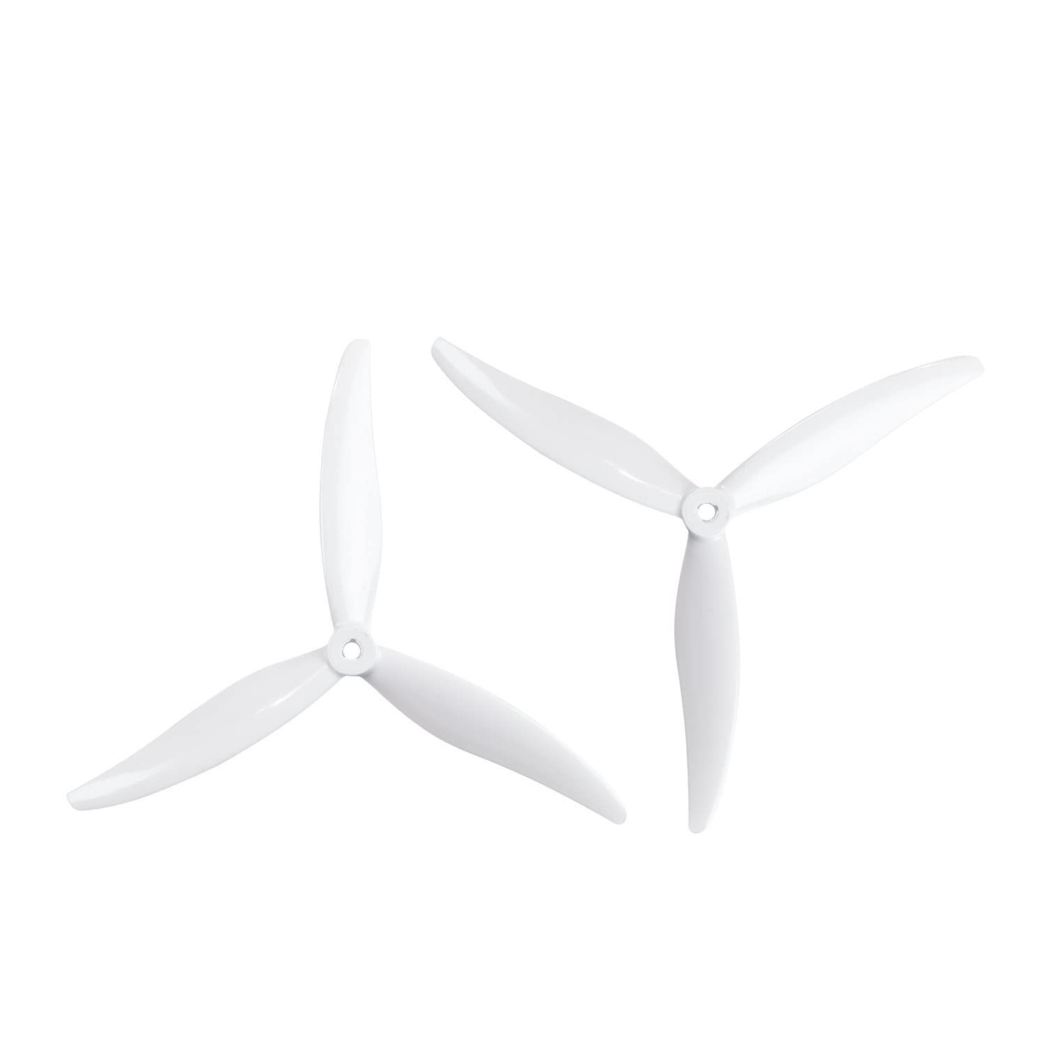 Zubehör für Drohnenpropeller 7035 7X3,5X3 3-Blatt-verstärkter PC-Propeller, kompatibel mit FPV-Langstrecken-7-Zoll-Cinelifter-Drohnenteilen(2Pairs White) von KIOOS