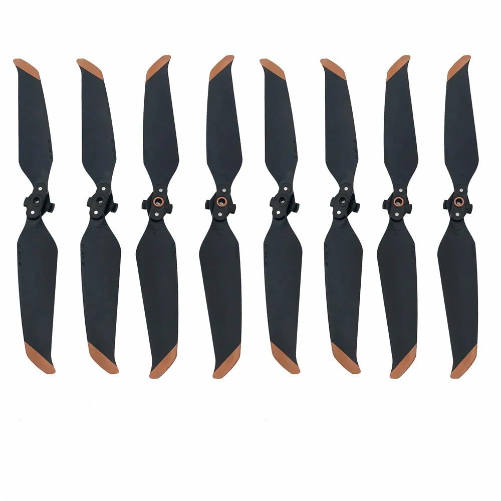 Zubehör für Drohnenpropeller 7238 Geräuscharmer Propeller, kompatibel mit Mavic Air 2/2S Ower Power Consumpti Blade Prop(4 Pairs) von KIOOS