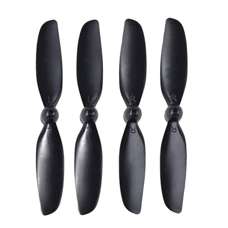 Zubehör für Drohnenpropeller 75 mm 7,5 cm 1 mm Loch CW CCW Hauptblätter Requisiten Propeller Lüfterflügel kompatibel mit 720 816 8520 Coreless Drone Quadcopter Ersatzteil(25sets 100pcs) von KIOOS