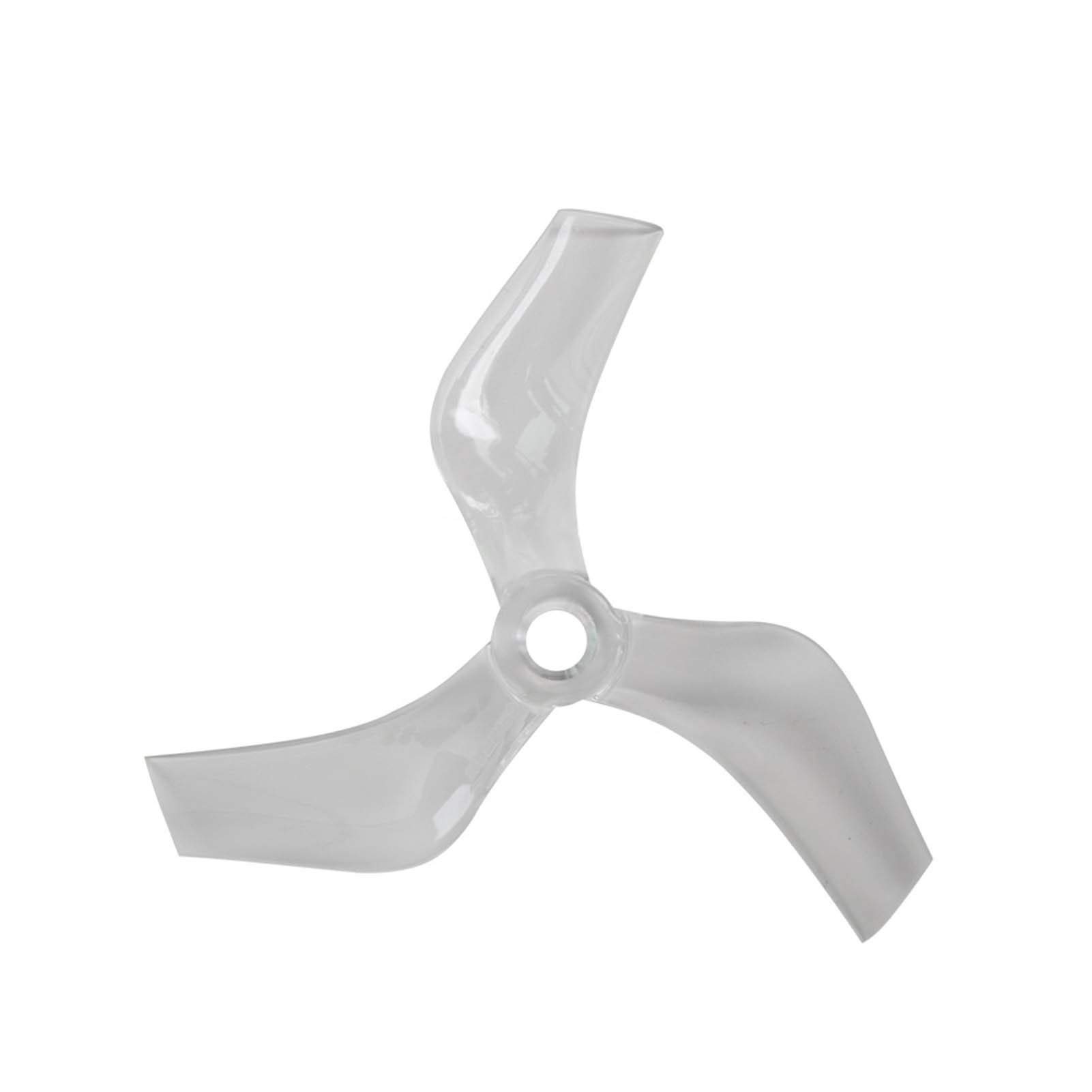 Zubehör für Drohnenpropeller 8 stücke/4 Paar 75mm Impeller Requisiten PC 3-Blatt Propeller CW CCW 5mm for 1408-1808/Fit for Cinewhoop RC FPV Racing Drone(Clear 4pair) von KIOOS