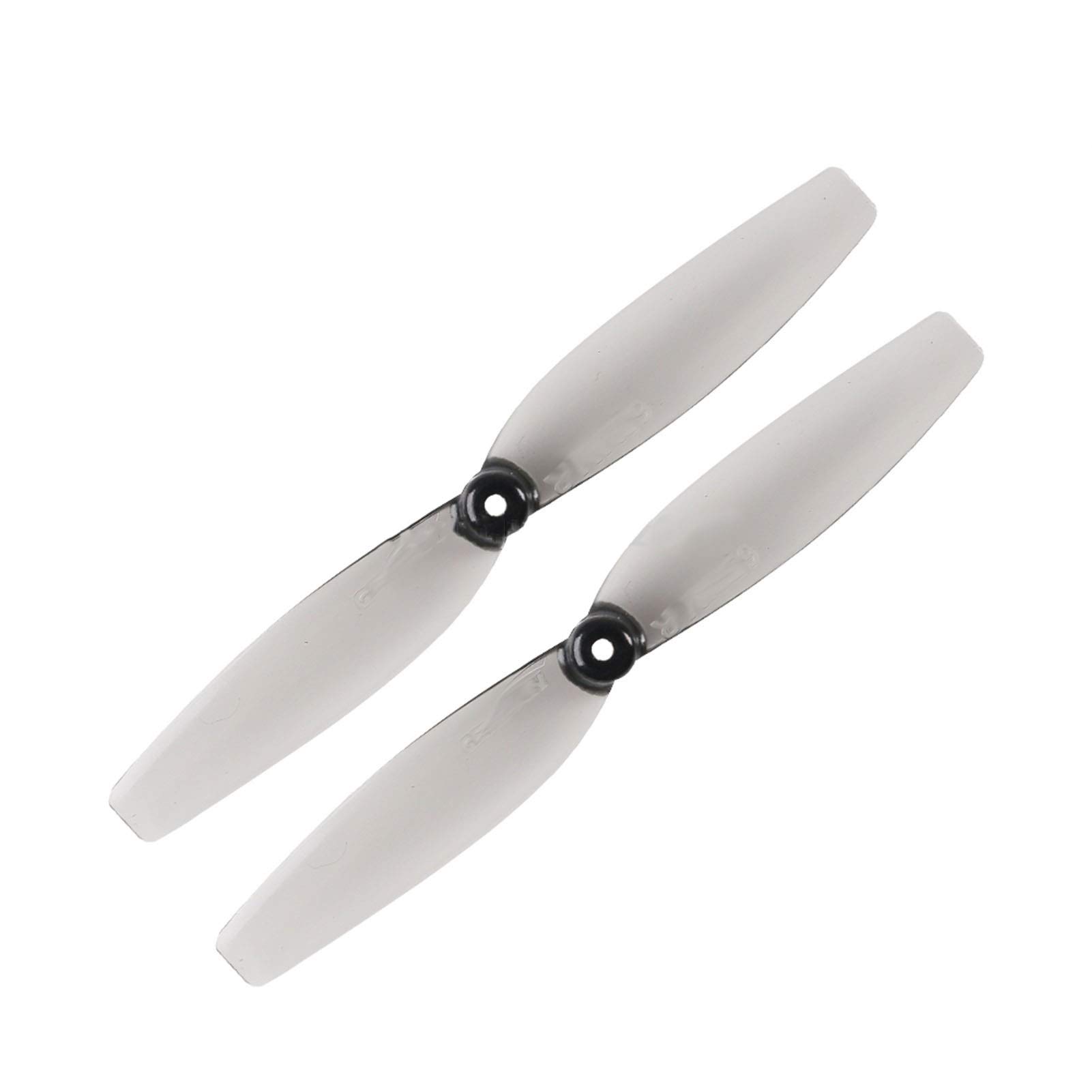 Zubehör für Drohnenpropeller 8 stücke/4 Paare 65mm 1mm/1,5mm Loch 2 Klinge Propeller PC CW CCW Kompatibel mit RC Drone FPV Racing Modelle Ersatzteile Zubehör(Grey 1.5mm) von KIOOS