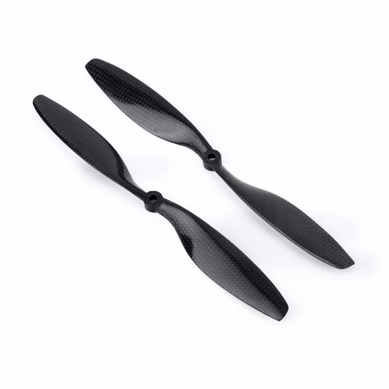 Zubehör für Drohnenpropeller 8 stücke 10x 4,5 1045 Carbon Fiber Propeller Klinge CW CCW Requisiten Kompatibel Mit RC Kamera Drone 10 zoll F450 F550 RC Ersatzteile Flügel Fans von KIOOS