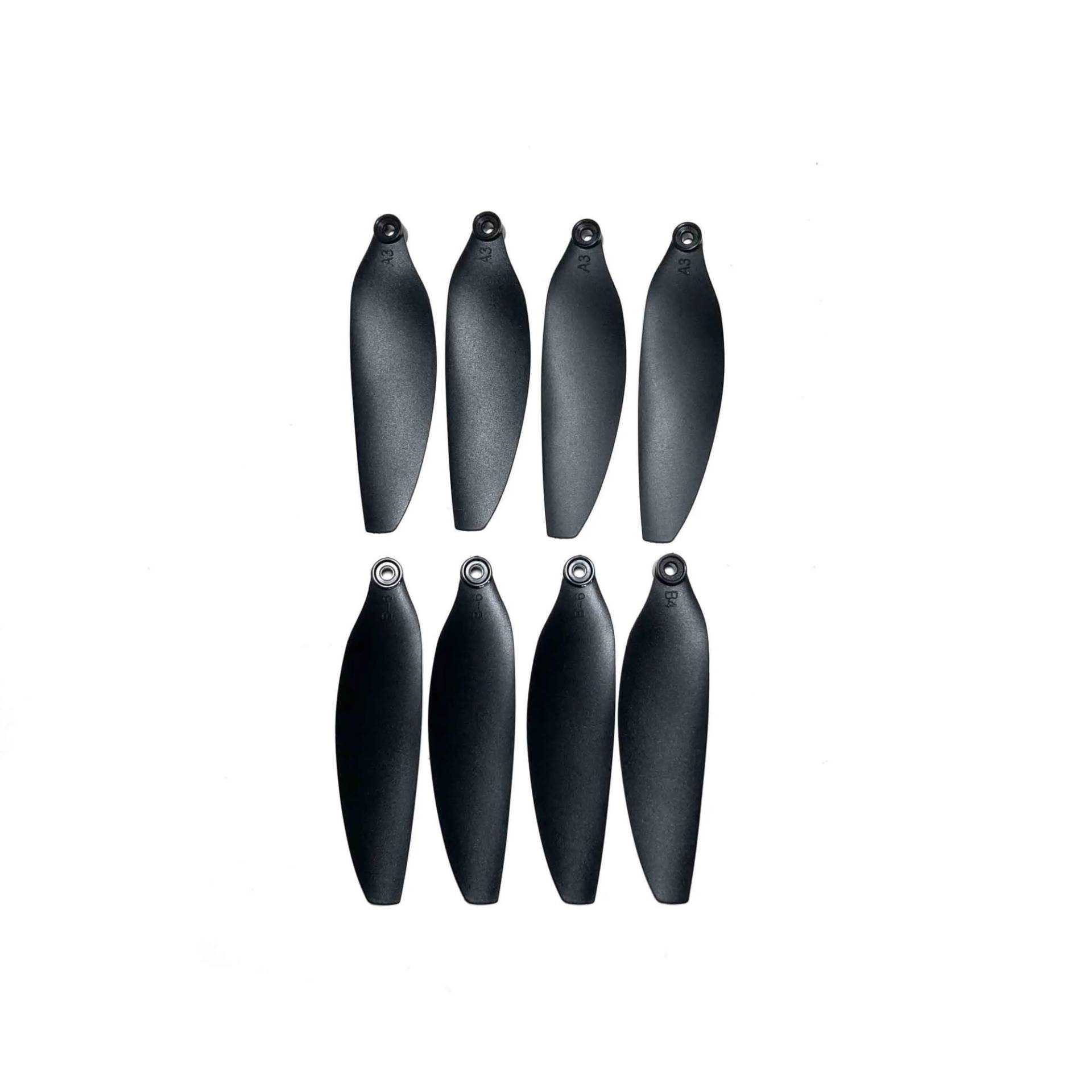 Zubehör für Drohnenpropeller 80 Stück Z908 Propeller, 66 mm Propeller, kompatibel mit Z908 Pro Max Eders Blades, bürstenloses Drohnenzubehör(Z908 1set 8PCS) von KIOOS