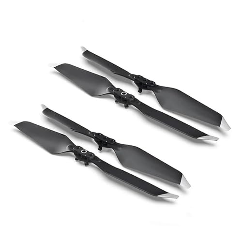 Zubehör für Drohnenpropeller 8330/8331 Propeller Kompatibel mit Mavic Pro Drone Ersatz Schnelle Klinge Flügel Reparatur Ersatzteile 1/2 Paar(8831 silver 2Pair) von KIOOS