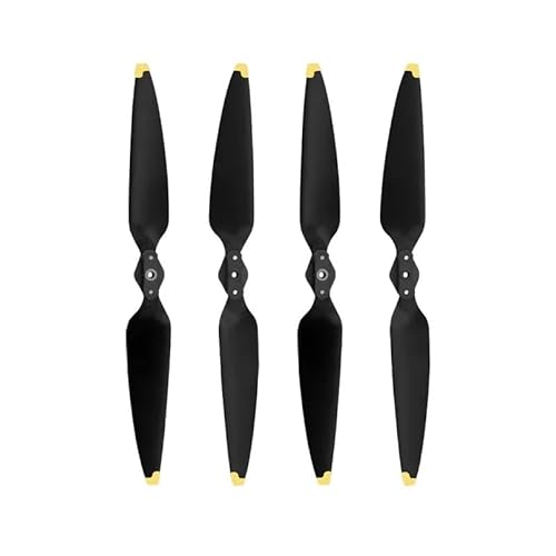 Zubehör für Drohnenpropeller 8747F Propeller Props Klinge Ersatz Kompatibel Mit Air 3S/Air 3 Drone Quick Release Flügel Fans Ersatzteile(2Pairs Gold) von KIOOS