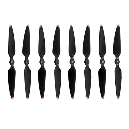 Zubehör für Drohnenpropeller 8747F Propeller Props Klinge Ersatz Kompatibel Mit Air 3S/Air 3 Drone Quick Release Flügel Fans Ersatzteile(4Pairs Orange) von KIOOS