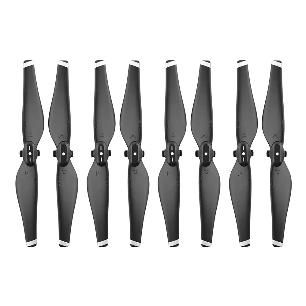 Zubehör für Drohnenpropeller 8PCS 5332s Propeller Kompatibel Mit Air Drone Quick Release Klinge 5332 Requisiten Ersatz Zubehör Ersatzteile(Noir) von KIOOS