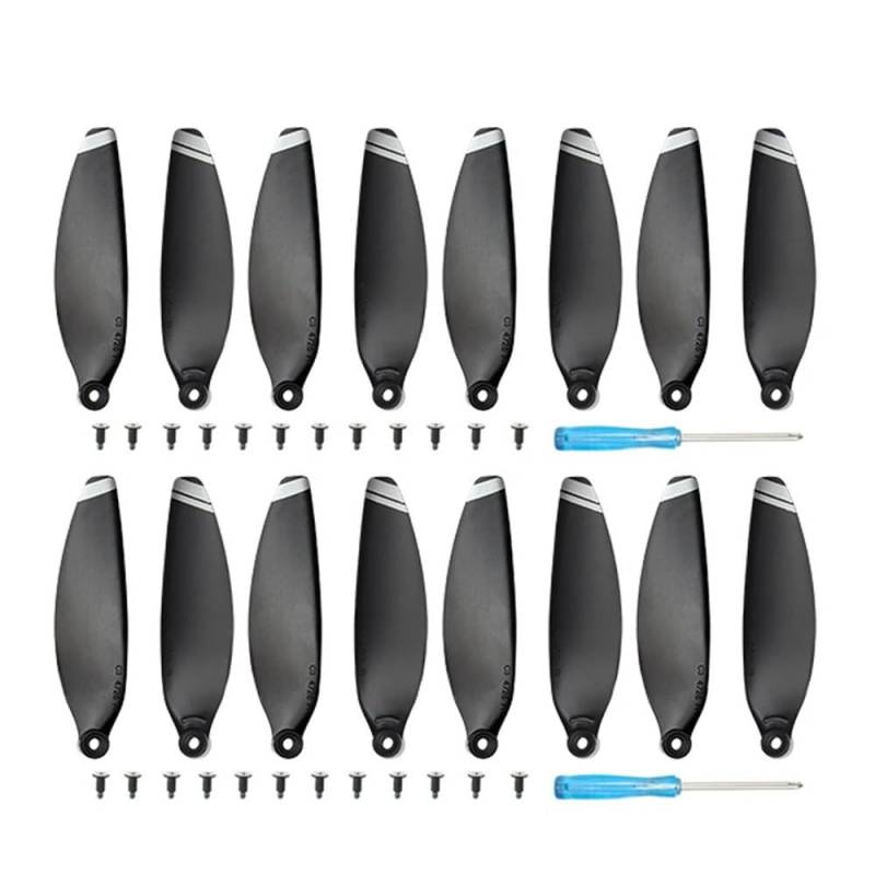 Zubehör für Drohnenpropeller 8PCS Propeller Kompatibel mit Mavic Mini Zubehör Ersatz Ersatz Propellerblätter Zubehör Quick-Release Low Noise Requisiten von KIOOS