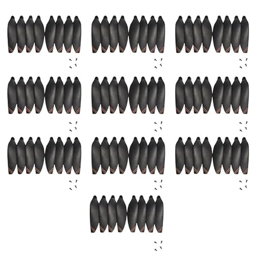 Zubehör für Drohnenpropeller 8Pcs Drone Propeller Kompatibel Mit V168 Drone Blades Maple Leaf Ersatz Propeller Zubehör(V168 Paddle 80pcs) von KIOOS