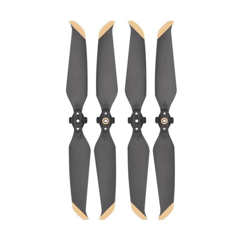 Zubehör für Drohnenpropeller Drohnenpropeller Compatible With Air 2 Low-Noise-Requisiten Propeller 7238 Props Blade Foldable Quick Release Propeller Compatible With Air 2 Accessoires(2 Pair Gold) von KIOOS