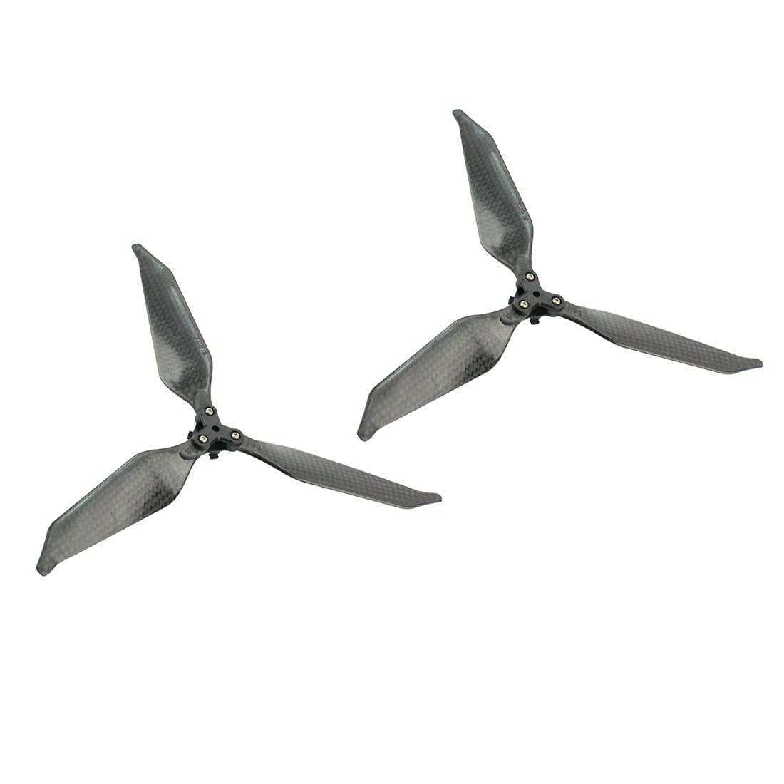 Zubehör für Drohnenpropeller Geräuscharmer 8331F 2-Blatt-/3-Blatt-Propeller aus Kohlefaser 8331 Faltbare CW-CCW-Requisiten Kompatibel mit Pro Kompatibel mit Platinum(1 pair 3Blade) von KIOOS