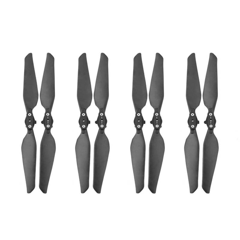 Zubehör für Drohnenpropeller Kamera Drohne Original Propeller 4PCS Schwarz X8se RC Quadcopter Ersatzteile Quick-release Faltbare Propeller Kompatibel Mit FIMI X8 SE von KIOOS