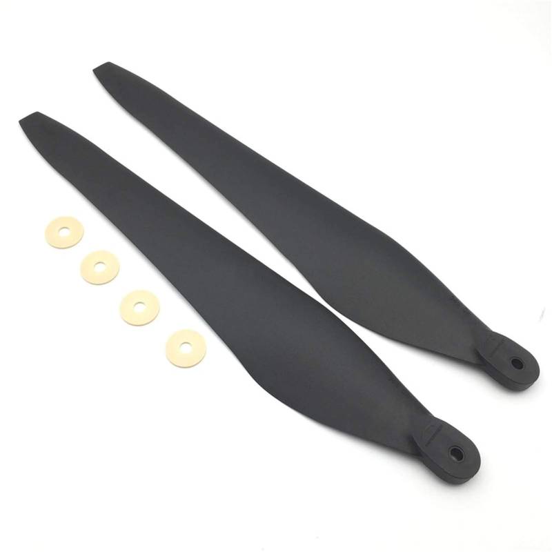 Zubehör für Drohnenpropeller Propeller Hobby Wing Folding Carbon Fiber Plastic 3411CW CCW Propeller for das Stromversorgungssystem, kompatibel mit X9 Agricultural Drone(1PCS CW propeller) von KIOOS