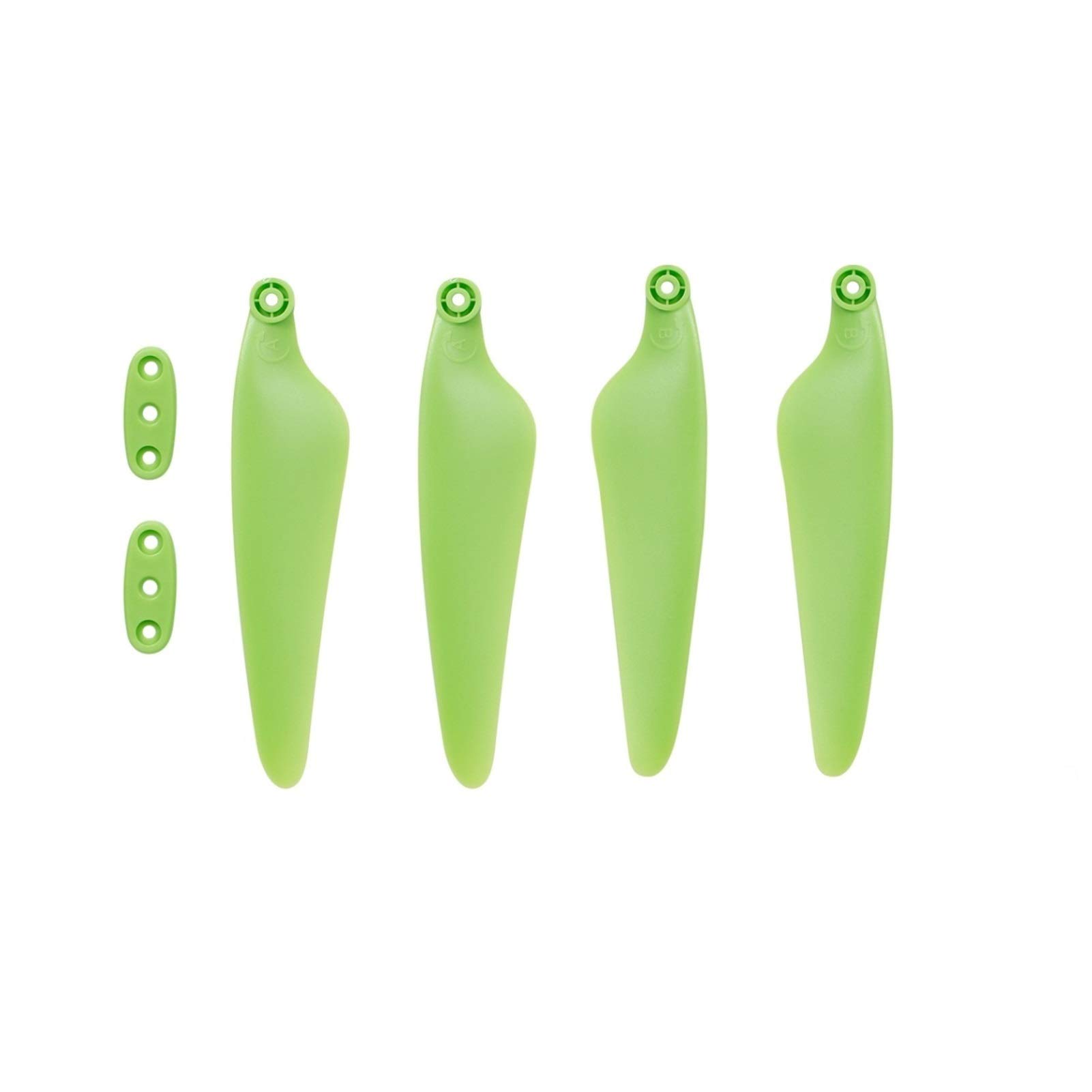 Zubehör für Drohnenpropeller Propeller Set Klinge Faltbare Propeller Requisiten A/B Kompatibel Mit Hubsan Zino Pro Zino H117S Drone RC Drone Teile(Green) von KIOOS