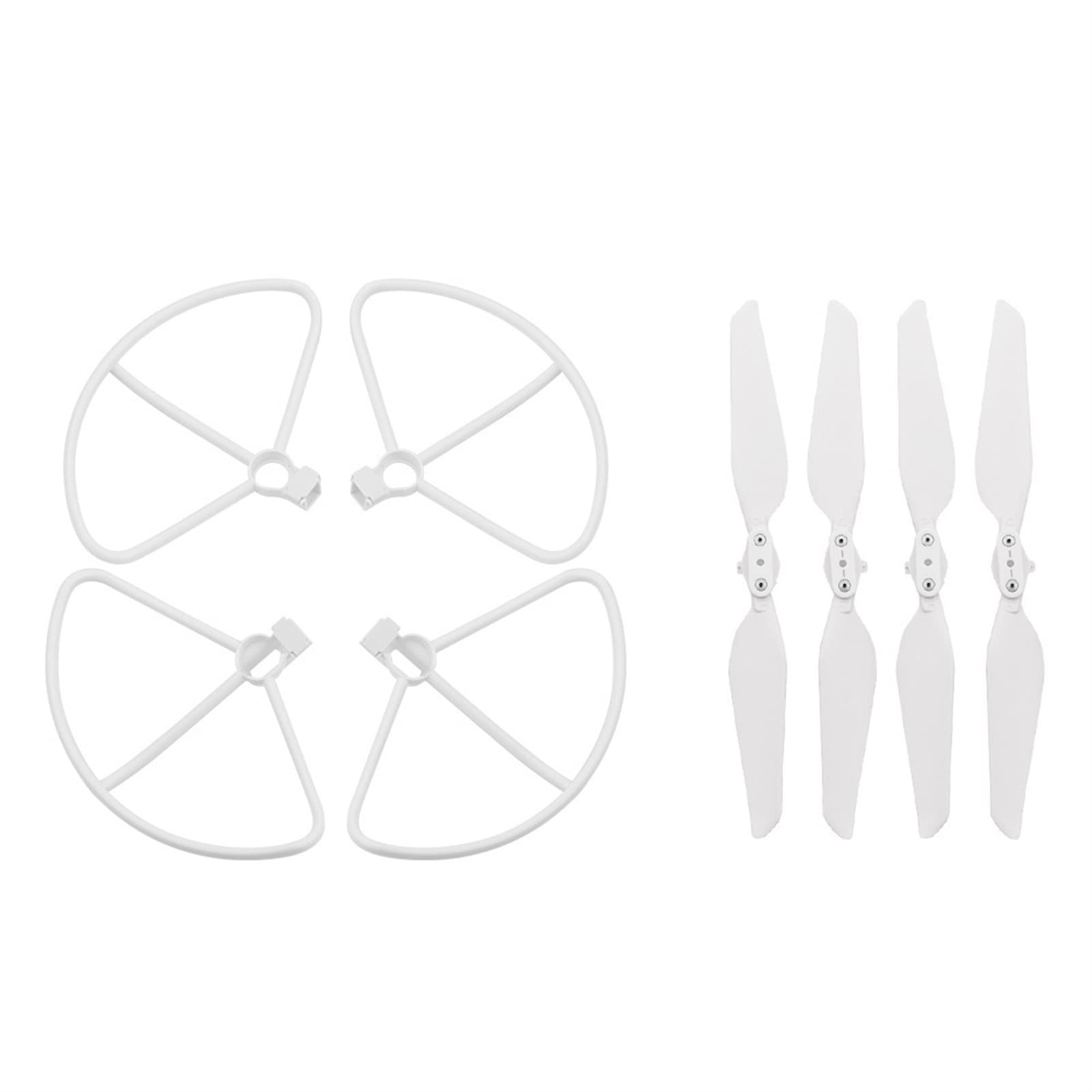 Zubehör für Drohnenpropeller Propeller von Drohnenersatz/fit für Fimi x8 SE 2020 Propeller Schutzschutz Ringschutz -Stoßfänger Requisiten/fit für FIMI X8 SE -Drohnenzubehör(White guard props) von KIOOS