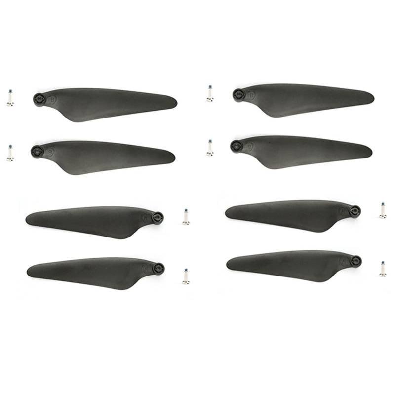 Zubehör für Drohnenpropeller Propellerblätter kompatibel mit ZINO/Zino Pro/Zino 2 H117S Drone Quadcopter Ersatzteile Zubehör ZINO000-94(4A and 4B Propellers) von KIOOS