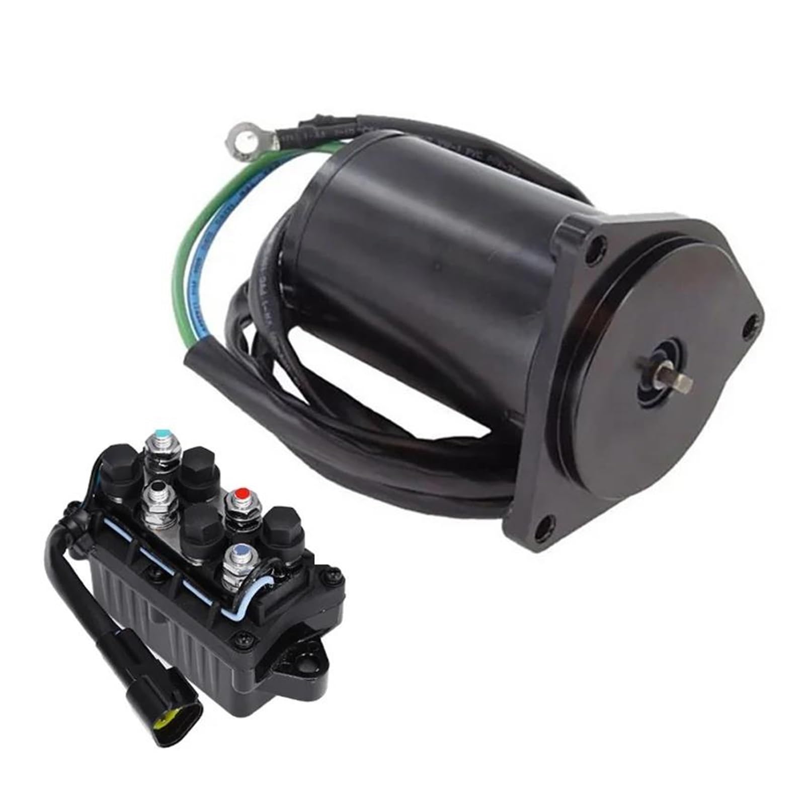 Anlassermotor Motor Anlasser 6H1-43880-02-00 Power Tilt Trim Motor Und Relais 6H1-43880 Für Außenbordmotoren 50 55 60 70 85 90 PS 6H1-43880-02 von KIRYU