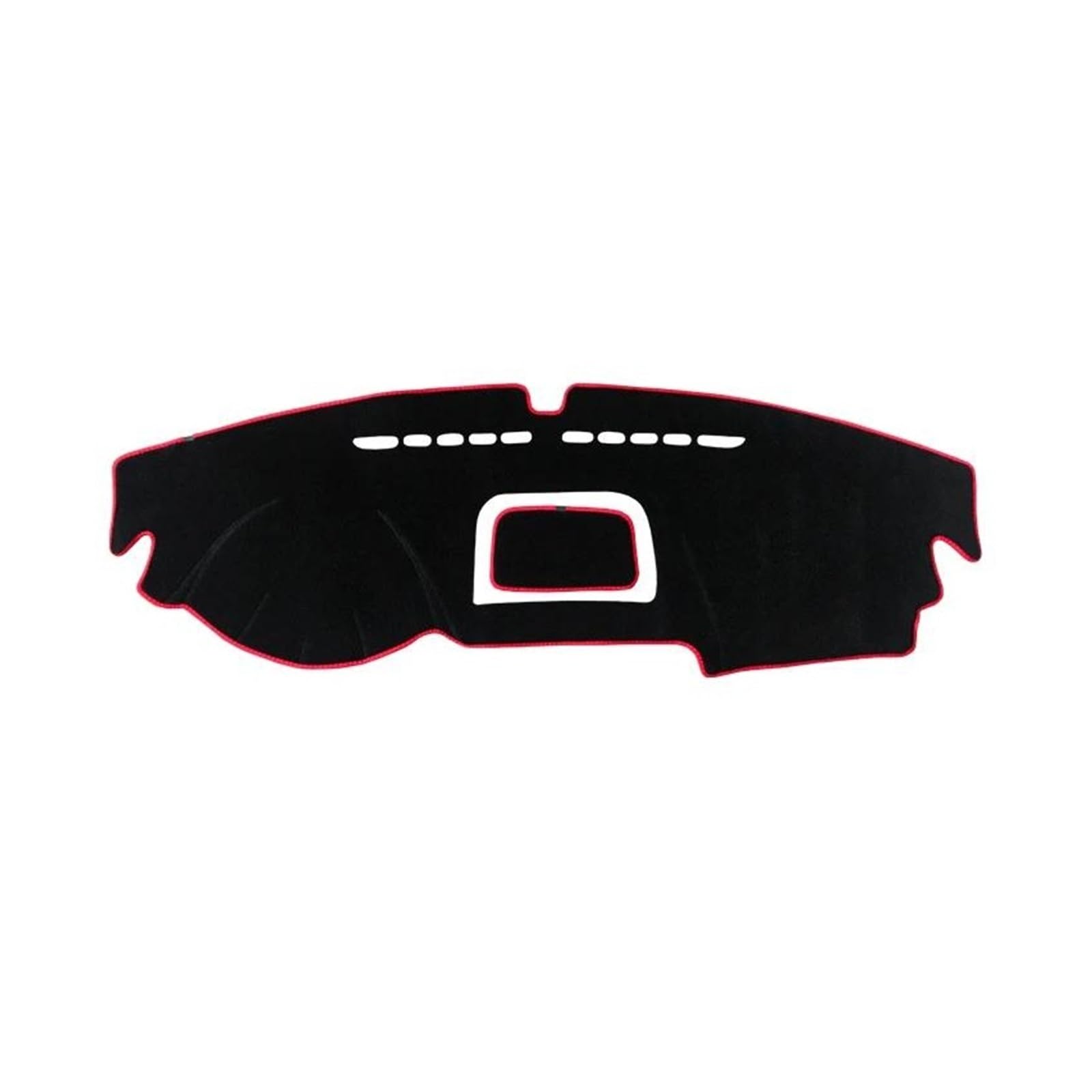 Armaturenbrett Abdeckung Auto Instrument Plattform Abdeckung Dashboard Sonnenschutz Matte Abdeckung Pad Für VW Für Tiguan MK1 2007 2008 2009 2010 2011 2012 2013 2014 2015 Armaturenbrett Teppich(A Red von KIRYU