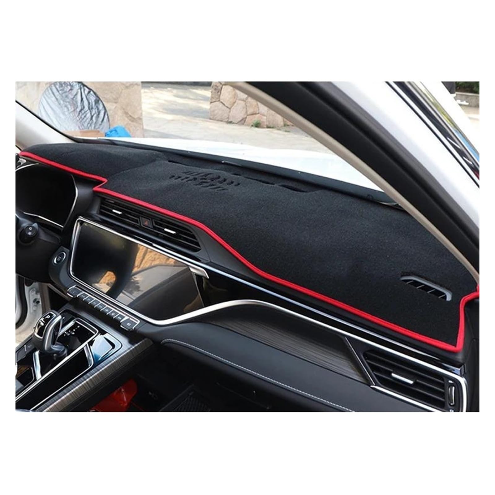 Armaturenbrett Abdeckung Auto Styling Dash Mat Dashmat Dashboard Abdeckung Für Geely Für Atlas Pro Für Azkarra 2021 2022 2023 Sonnenschutz Dash Bord Abdeckung Teppich Armaturenbrett Teppich(Polyester von KIRYU