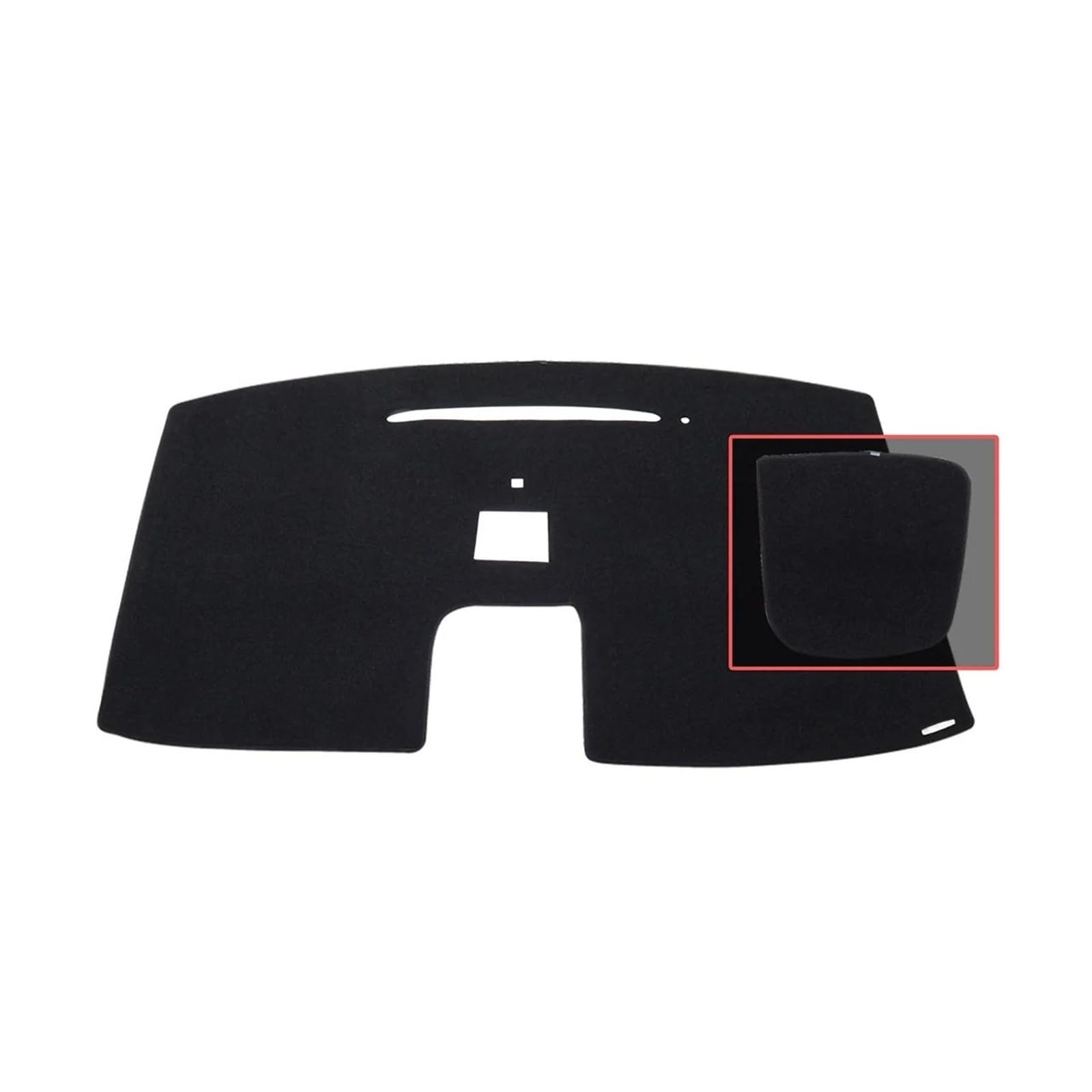 Armaturenbrett Abdeckung Für Mitsubishi Für DELICA D:5 D5 Auto Dashboard Matte 2007-2012 2013 2014 2015 2016 2017 2018 2019 2020 2021 2022 2023 Sonnenschutz Schutz Pad Armaturenbrett Teppich(2007-2019 von KIRYU