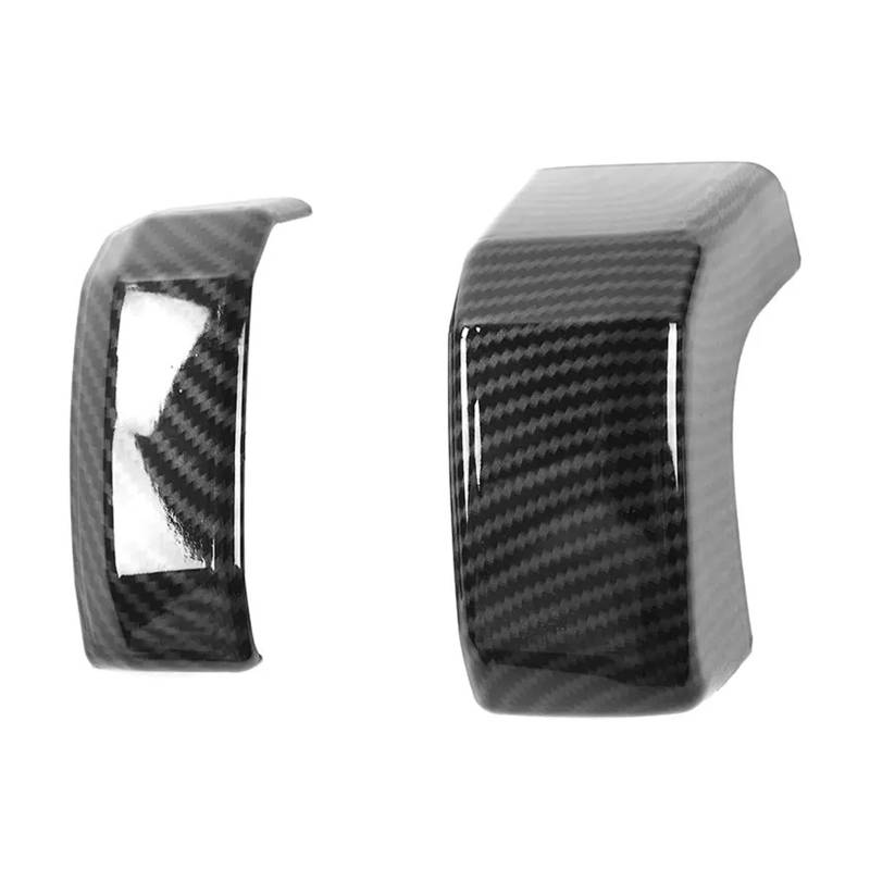 Auto Zubehör Innenraum Auto Co-Pilot Griff Armlehne Dekoration Abdeckung Trim Für 4Runner 2010 + Dashboard Panel Passagier Sitz Innen Zubehör Auto Innendekoration(Carbon Fiber 2 pcs) von KIRYU