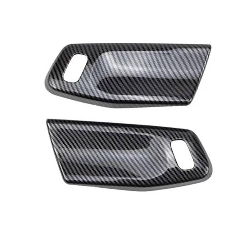 Auto Zubehör Innenraum Auto Zubehör Für Ford Für Ranger T9 2023 + Carbon Look Auto Seite Tür Innen Abdeckung Panel Trim Dekoration Auto Innendekoration(Inner Door Panle) von KIRYU