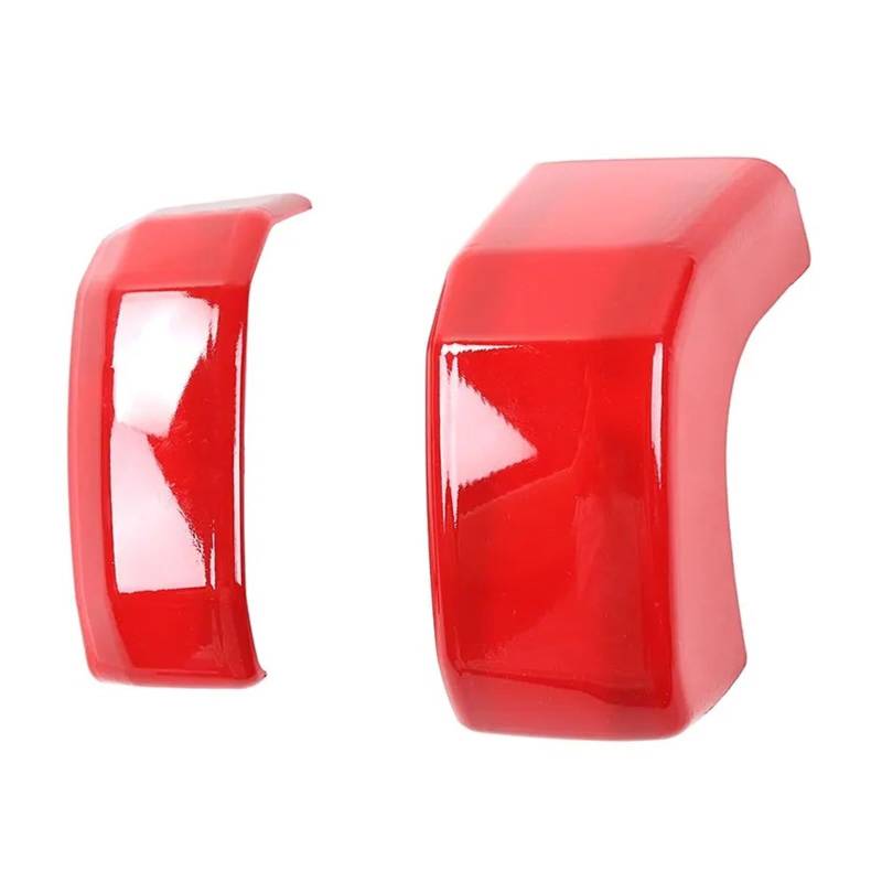 Auto Zubehör Innenraum Für 4Runner 2010 + Dashboard Panel Passagier Sitz Innen Zubehör Auto Co-Pilot Griff Armlehne Dekoration Abdeckung Trim Auto Innendekoration(Red 2 pcs) von KIRYU