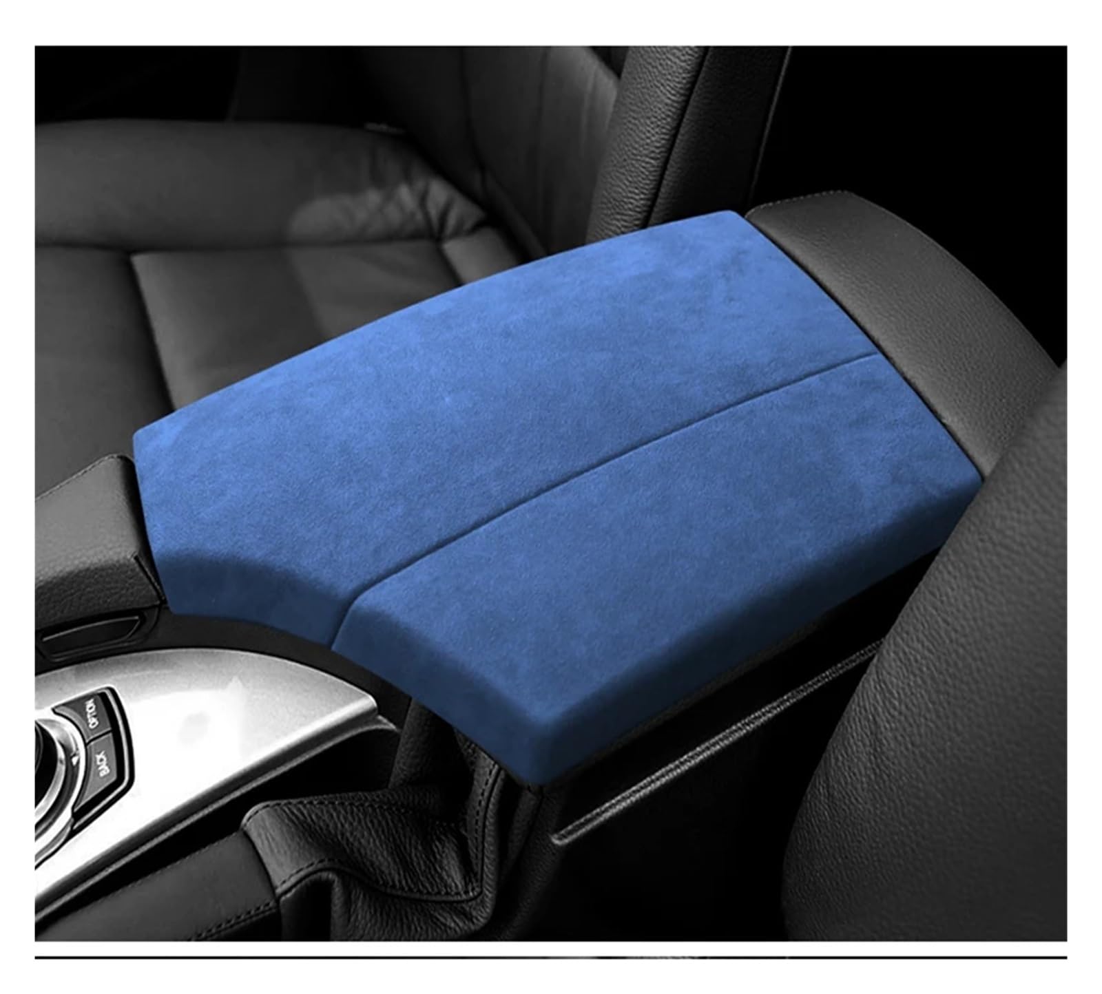 Auto Zubehör Innenraum Für 5 F10 E60 2006 2007 2008 2009 2010 Auto Armlehne Deckel Abdeckung Pad Mantel Shell Auto Trim Innenräume Schwarz Auto Innendekoration(LightBlue) von KIRYU