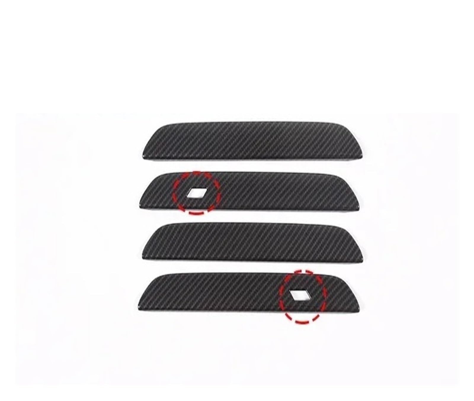 Auto Zubehör Innenraum Für Für X1 U10 U11 2023-2024 ABS Carbon Fiber Innen Kit Lenkrad Dashboard Konsole Gangschaltung Panel Abdeckung Trim Aufkleber Auto Innendekoration(U) von KIRYU