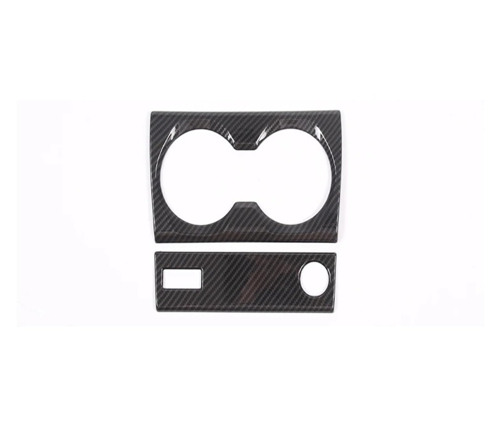 Auto Zubehör Innenraum Für Für X1 U10 U11 2023-2024 ABS Carbon Fiber Innen Kit Lenkrad Dashboard Konsole Gangschaltung Panel Abdeckung Trim Aufkleber Auto Innendekoration(X) von KIRYU