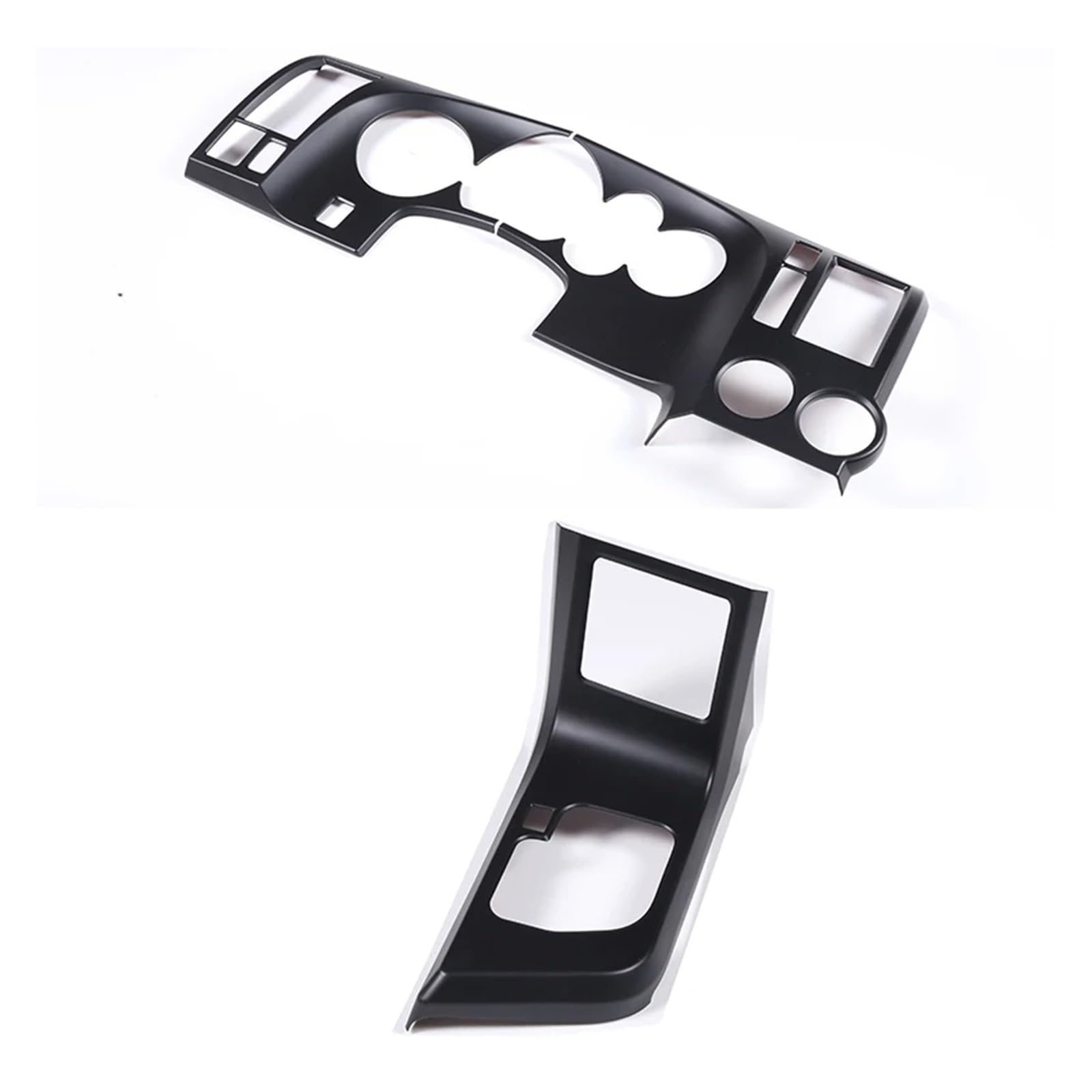 Auto Zubehör Innenraum Für Toyota Für Tundra 2007 2008 2009 2010 2011 2012 2013 ABS Carbon Fiber Innen Dash Panel Rahmen Trim Abdeckung Set Auto Innen Zubehör Auto Innendekoration(Matt-schwarz) von KIRYU