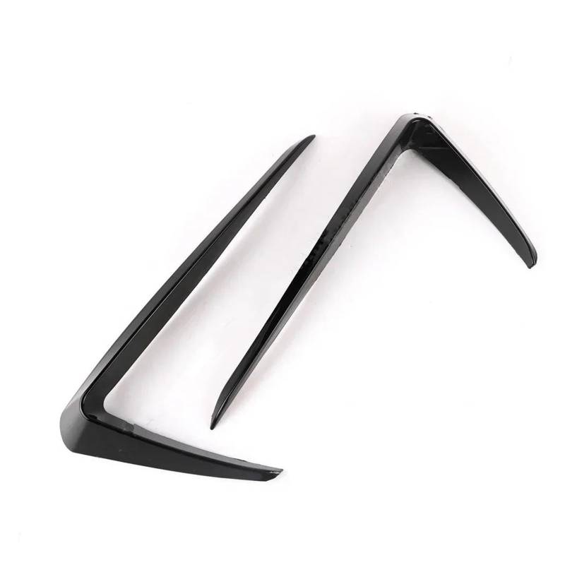 Frontspoiler Frontstoßstange Seitliche Luftauslassblende Ansaugrahmen Kühlergrill Splitter Spoiler Canard Lip Für VW Für Golf 7 MK7 Für GTI Für GTD 2012-2017 Spoilerlippe(Gloss Black A) von KIRYU