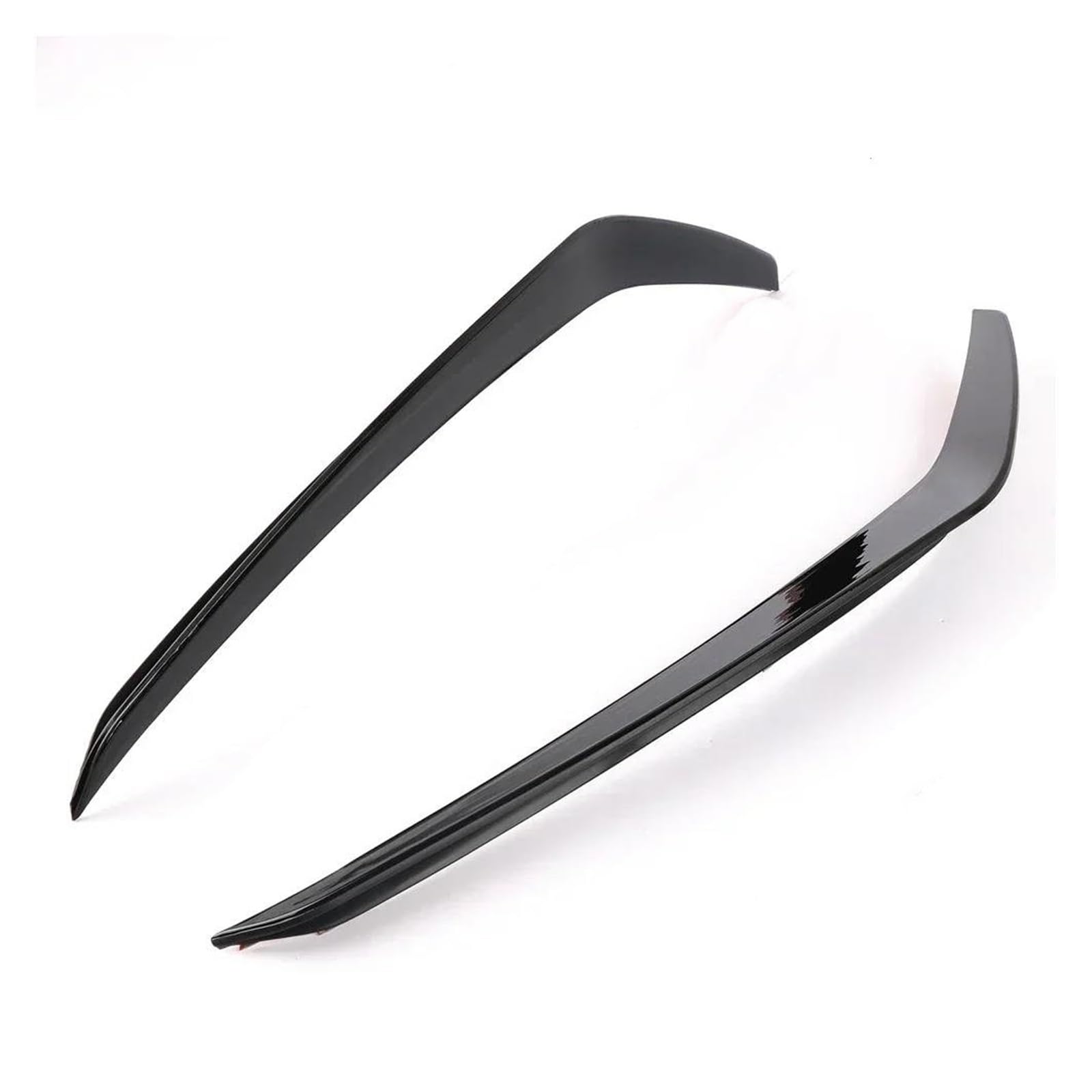 Frontspoiler Frontstoßstange Seitliche Luftauslassblende Ansaugrahmen Kühlergrill Splitter Spoiler Canard Lip Für VW Für Golf 7 MK7 Für GTI Für GTD 2012-2017 Spoilerlippe(Gloss Black B) von KIRYU