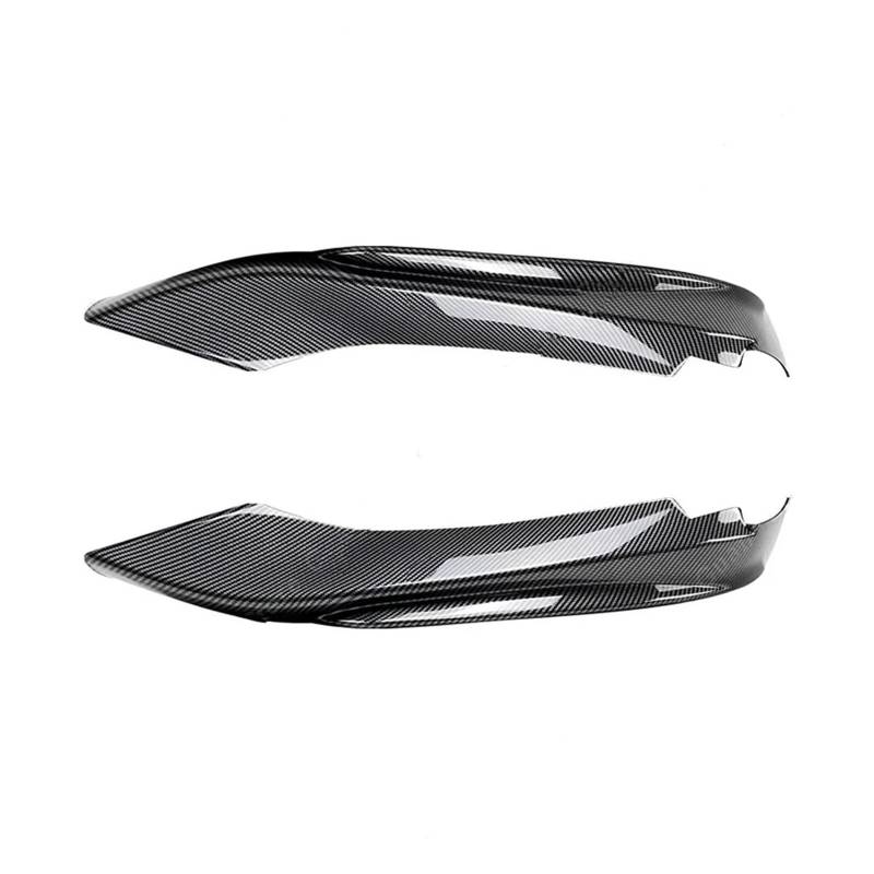 Frontstoßstange 2 Stück Für F32 F33 F36 4 Serie 2014–2020 Für Sport Für tech (nur Für Sport-Modelle) Frontstoßstangen-Lip-Spoiler-Splitter Auto-Frontspoiler(Gloss Black) von KIRYU